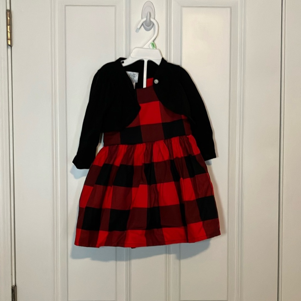 Carter’s Dress And Cardigan
